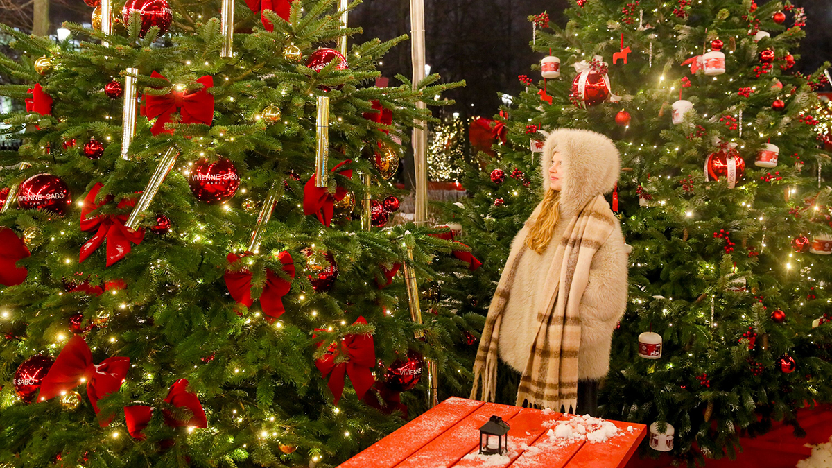 Приволжская столица зажгла огни новогоднего праздника на Театральной площади