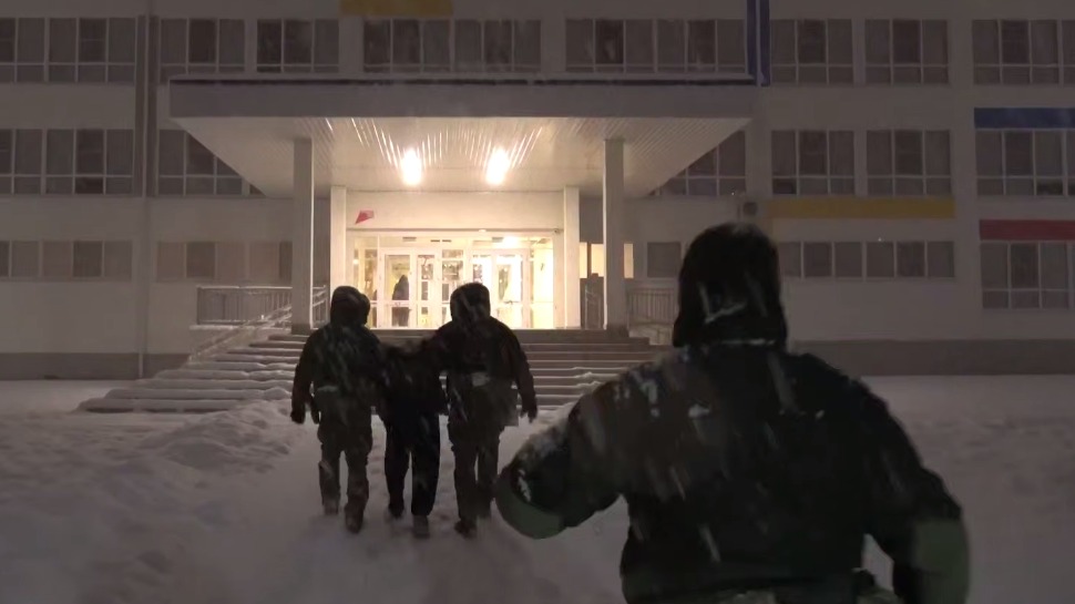 В Сети появились кадры задержания готовившего теракт в школе Республики Адыгея