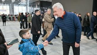 Сергей Собянин: Открыли юбилейный городской вокзал