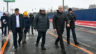 Сергей Собянин: Открыли еще один участок важнейшей магистрали