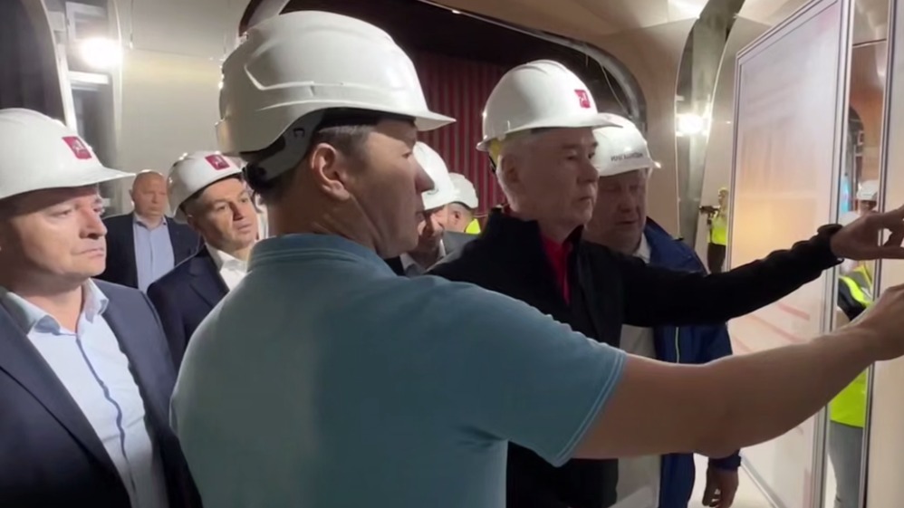 Собянин: Завершена архитектурная отделка станции «Народное Ополчение»