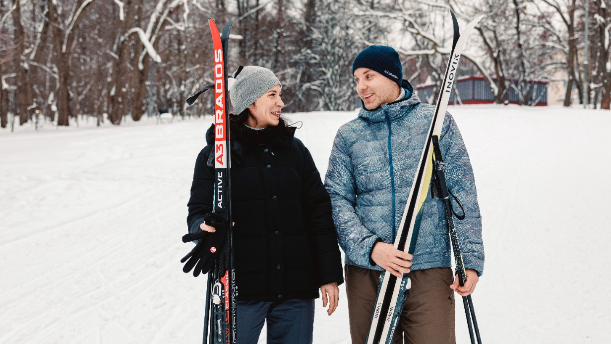 Москвичей приглашают на лыжную трассу у Дворца пионеров на Воробьевых горах 