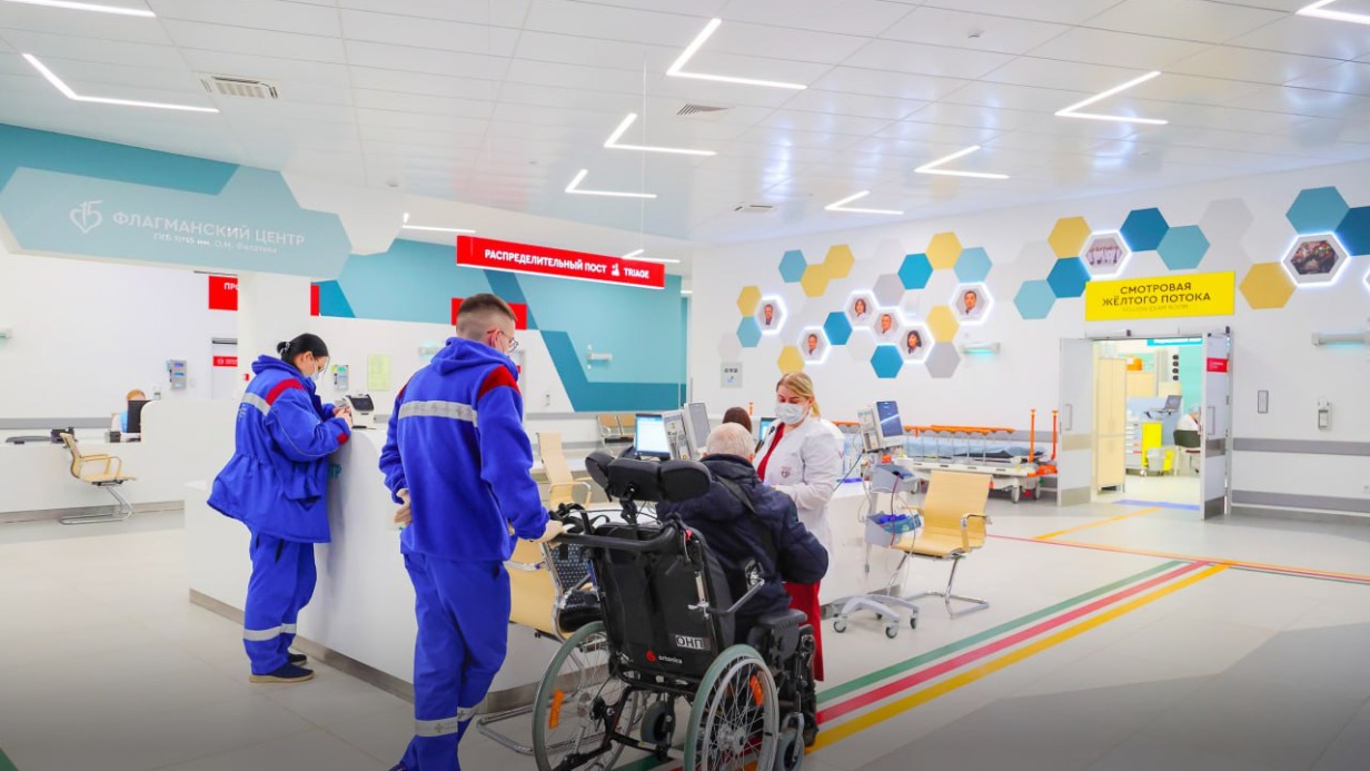 Собянин: Средняя скорость оказания экстренной медпомощи выросла в 1,5 раза