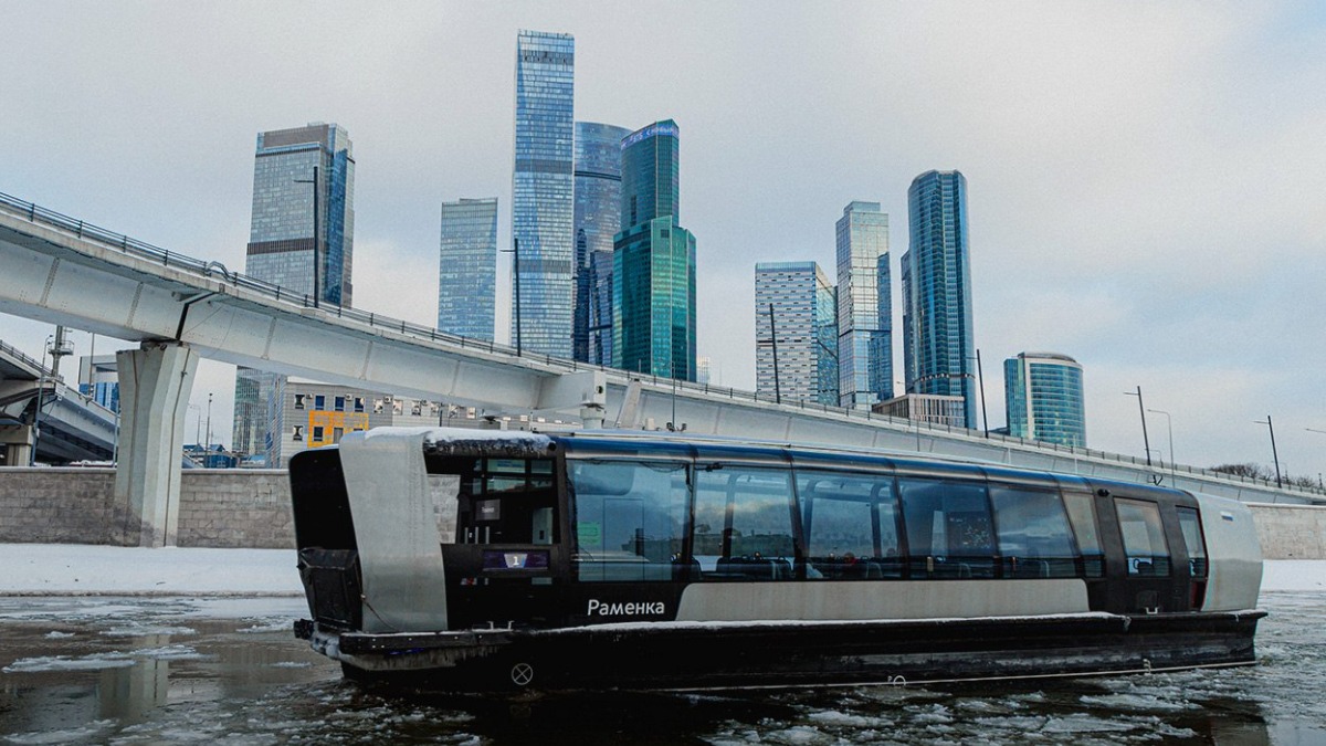 Более чем на 10% вырос пассажиропоток на электросудах в новогодние праздники