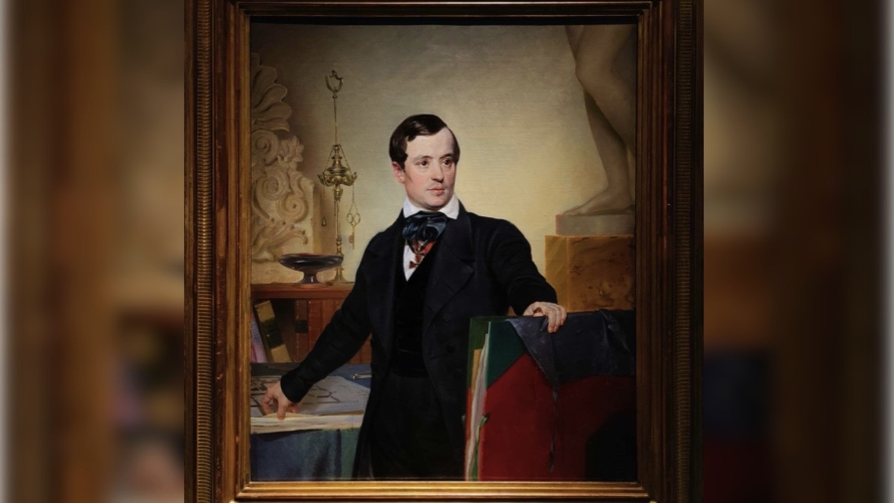 «Москва 24»: Посетитель повредил картину в Третьяковской галерее на Крымском Валу