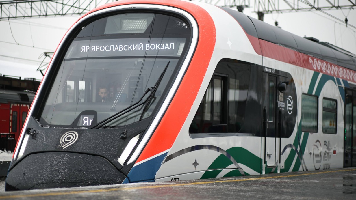 Новую «Иволгу 4.0» в цветах ЦППК запустили на Ярославском направлении