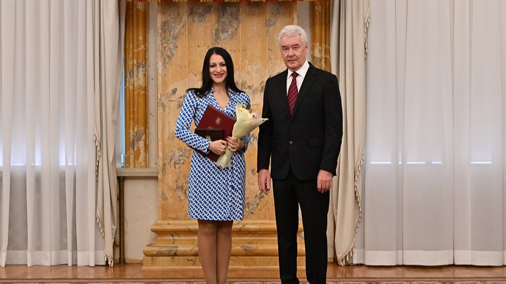 Сергей Собянин наградил московских журналистов правительственными премиями