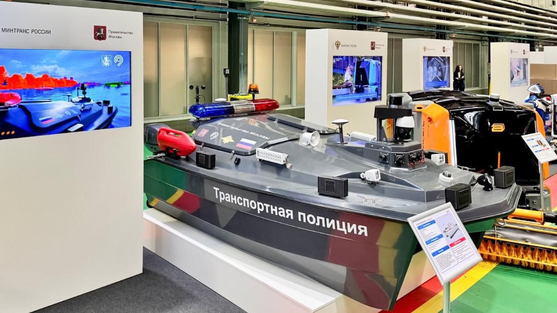 В Москве разработали безэкипажный катер для безопасности на воде