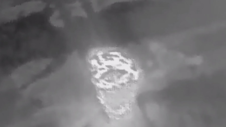 ВС РФ ударили «Геранями» по железнодорожному мосту через реку Сейм