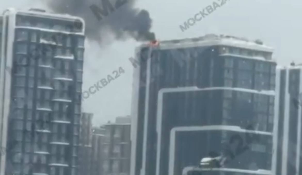 ЖК бизнес-класса вспыхнул на северо-западе Москвы