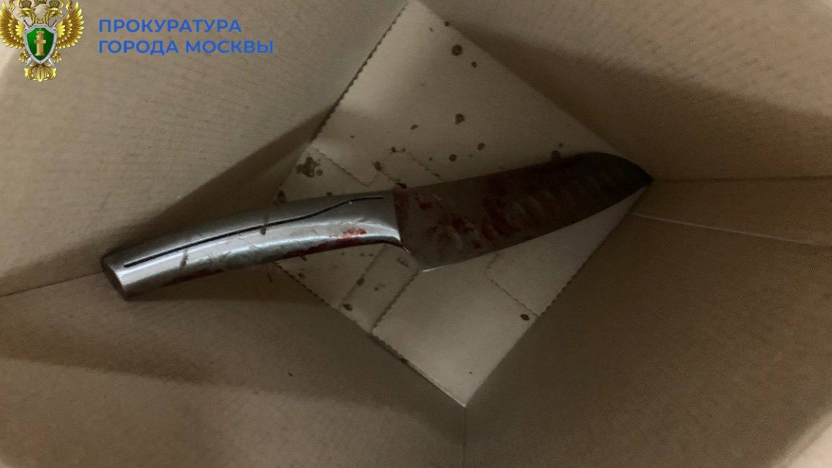 СК завел дело на мужчину, ранившего ножом жену и ребенка в квартире в Москве