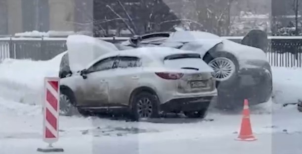 Ребенок пострадал в аварии с участием двух иномарок на востоке Москвы