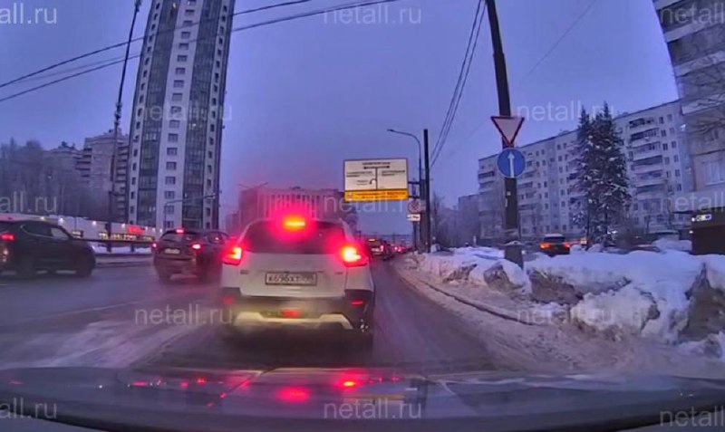 Водителя, проехавшегося по тротуару в Москве, нашли и оштрафовали