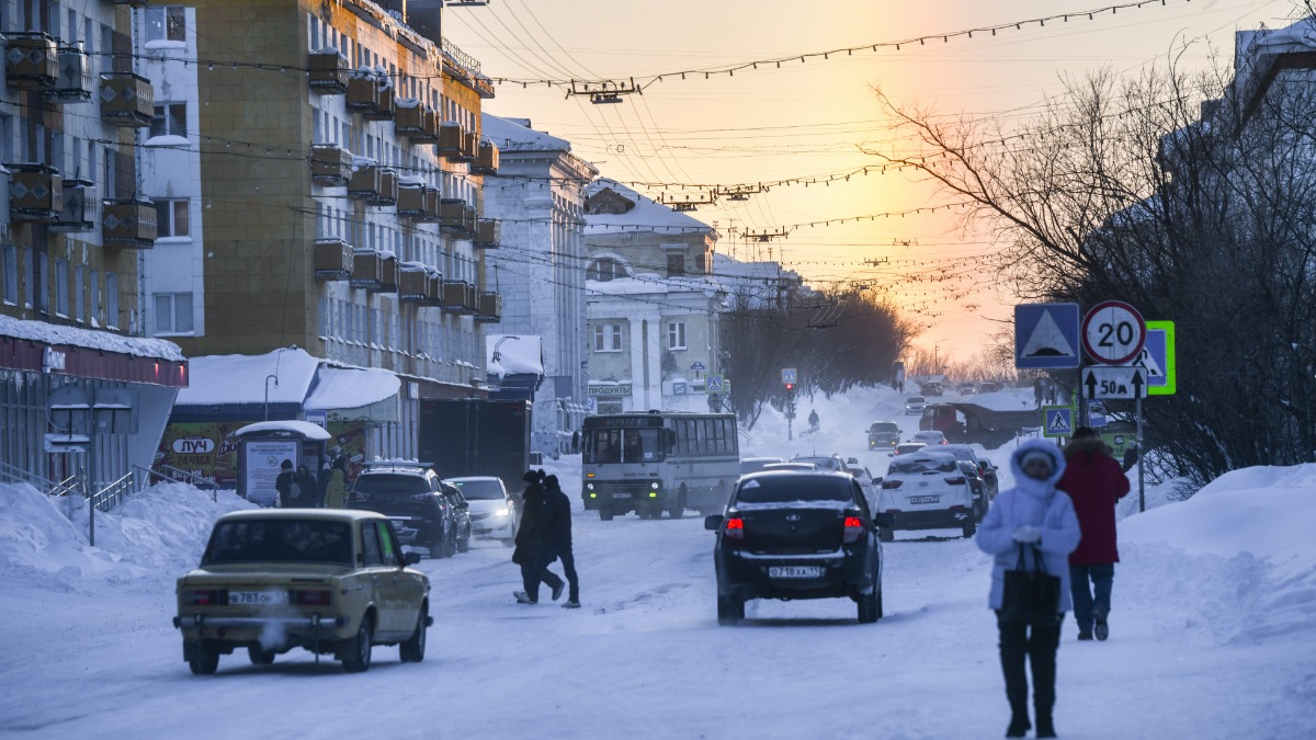 Воркута, улица Ленина