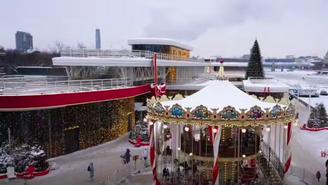 Собянин: До 31 января на Пушкинской набережной проходят праздничные ярмарки