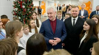 Сергей Собянин открыл новую школу в районе Коммунарка