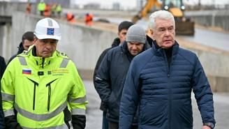 Сергей Собянин: При строительстве дорог уделяем внимание связям между районами