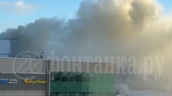Пожар произошел в петербургском торговом центре «Капитолий»