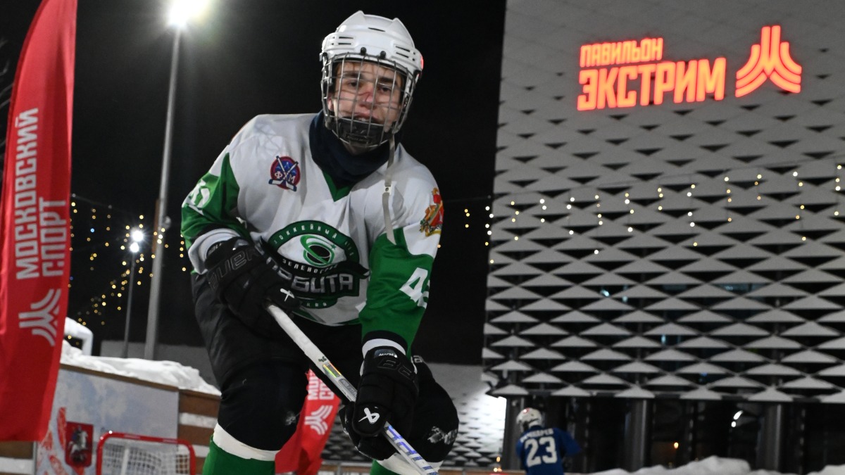 Участник команды «Орбита» Михаил Белов принял участие в Московской неделе хоккея