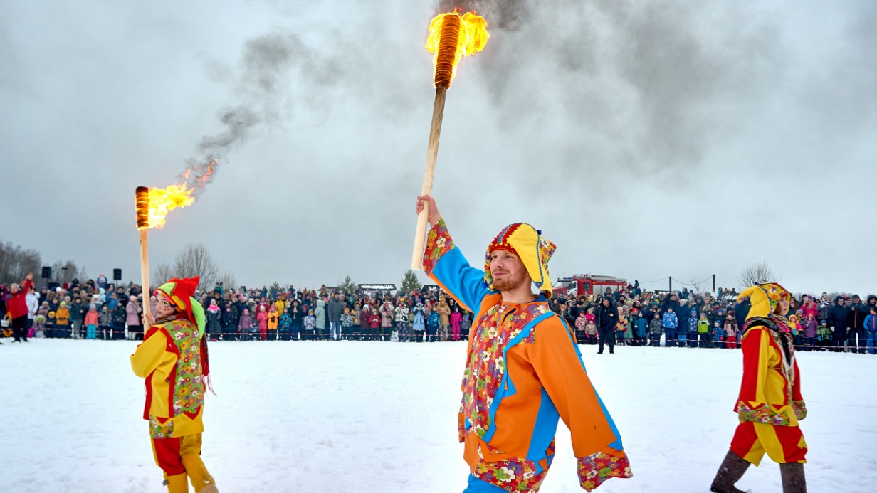 Празднование Масленицы в этнопарке по традиции завершится сожжением чучела