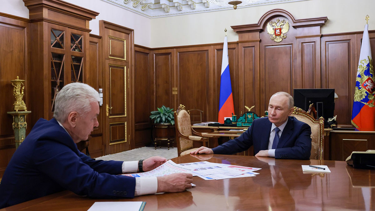 Сергей Собянин доложил Владимиру Путину об основных направлениях развития Москвы