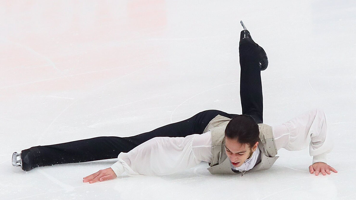 Какое место занял Петр Гуменник после короткой программы на Олимпиаде 2026