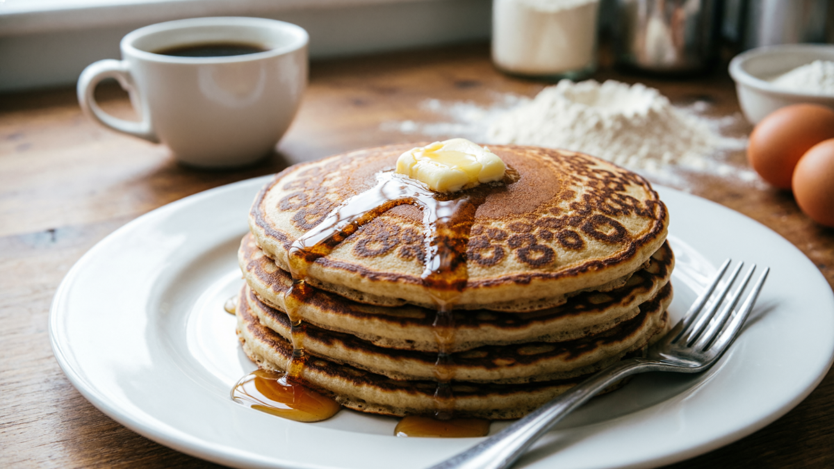 Как приготовить «леопардовые» блины