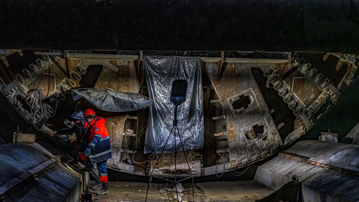 Собянин рассказал, как строится самый длинный подводный тоннель столичного метро