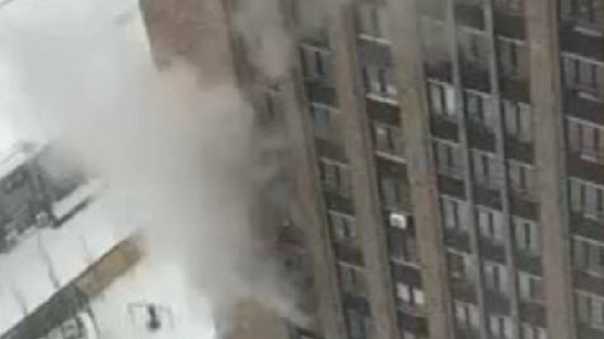 Квартира ЖК загорелась на северо-востоке Москвы