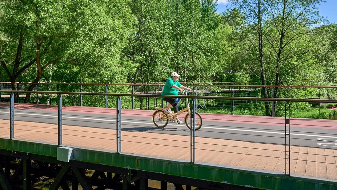 Собянин: Велопешеходный мост соединит Живописную улицу с Щукинским полуостровом