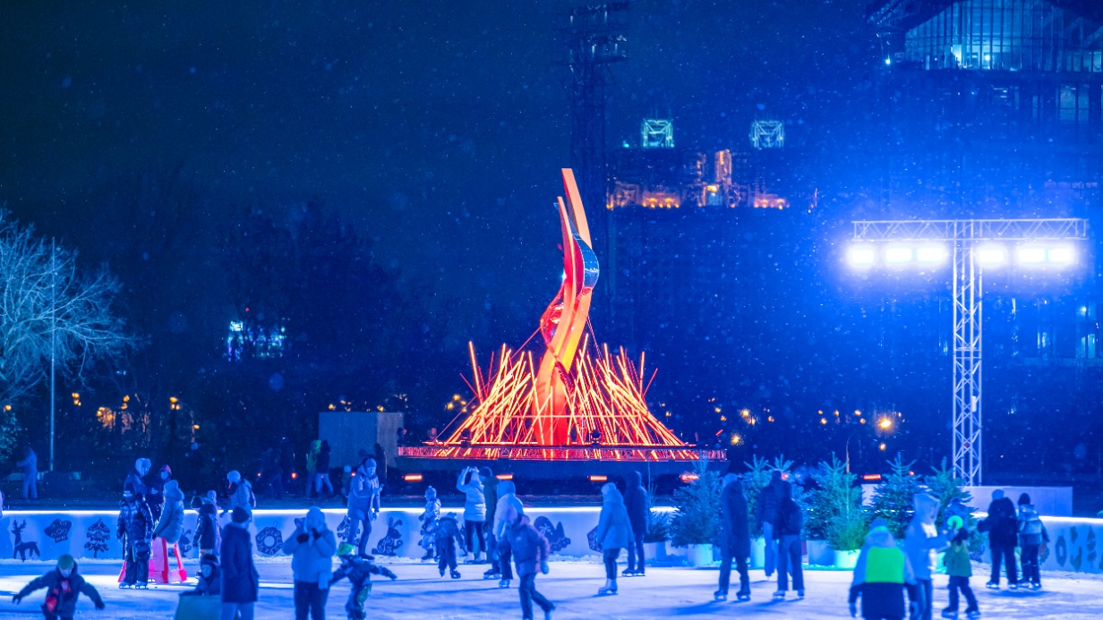 Москвичей приглашают сыграть в снежки на Воробьевых горах