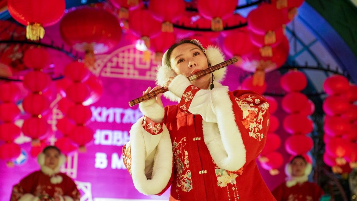 Театральная программа китайского Нового года пройдет на Манежной площади