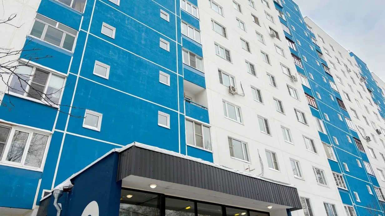 На западе столицы капитально отремонтировали дом 1983 года постройки