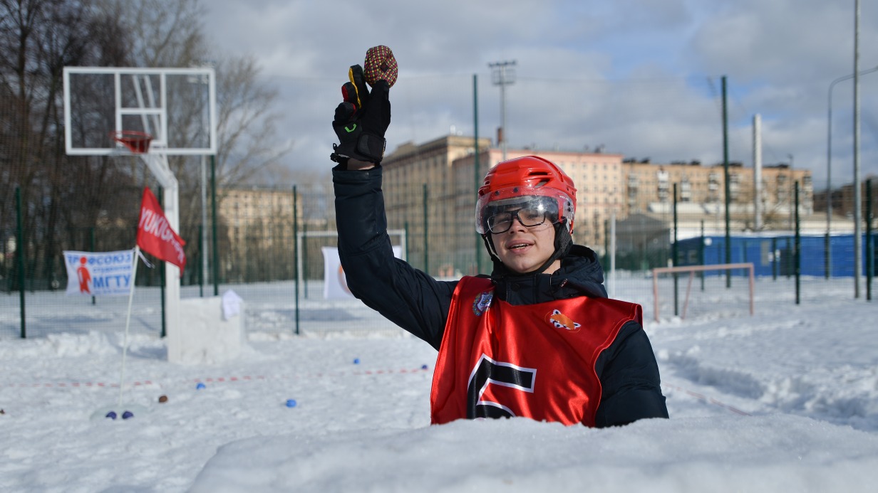 Президент Федерации юкигассен России Дмитрий Макушев