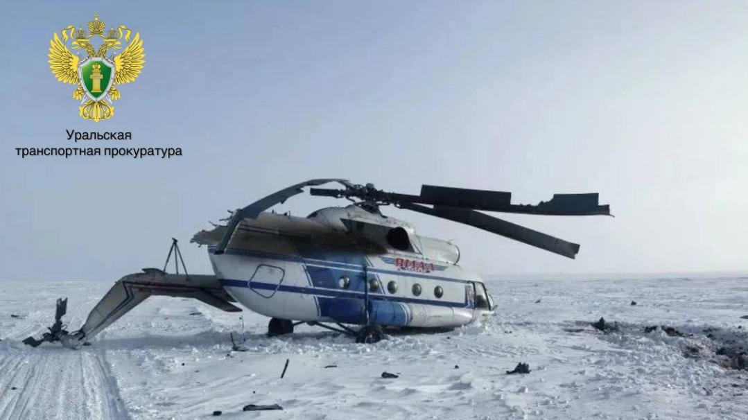 Вертолет совершил жесткую посадку на Ямале