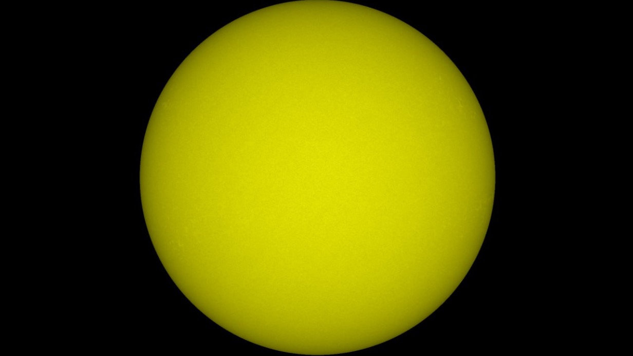 На Солнце пропали все пятна