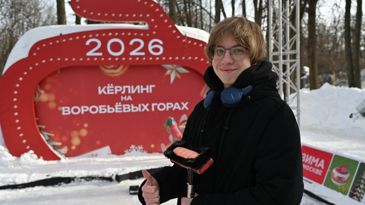 Участник мастер-класса 14-летний москвич Михаил Колтаков