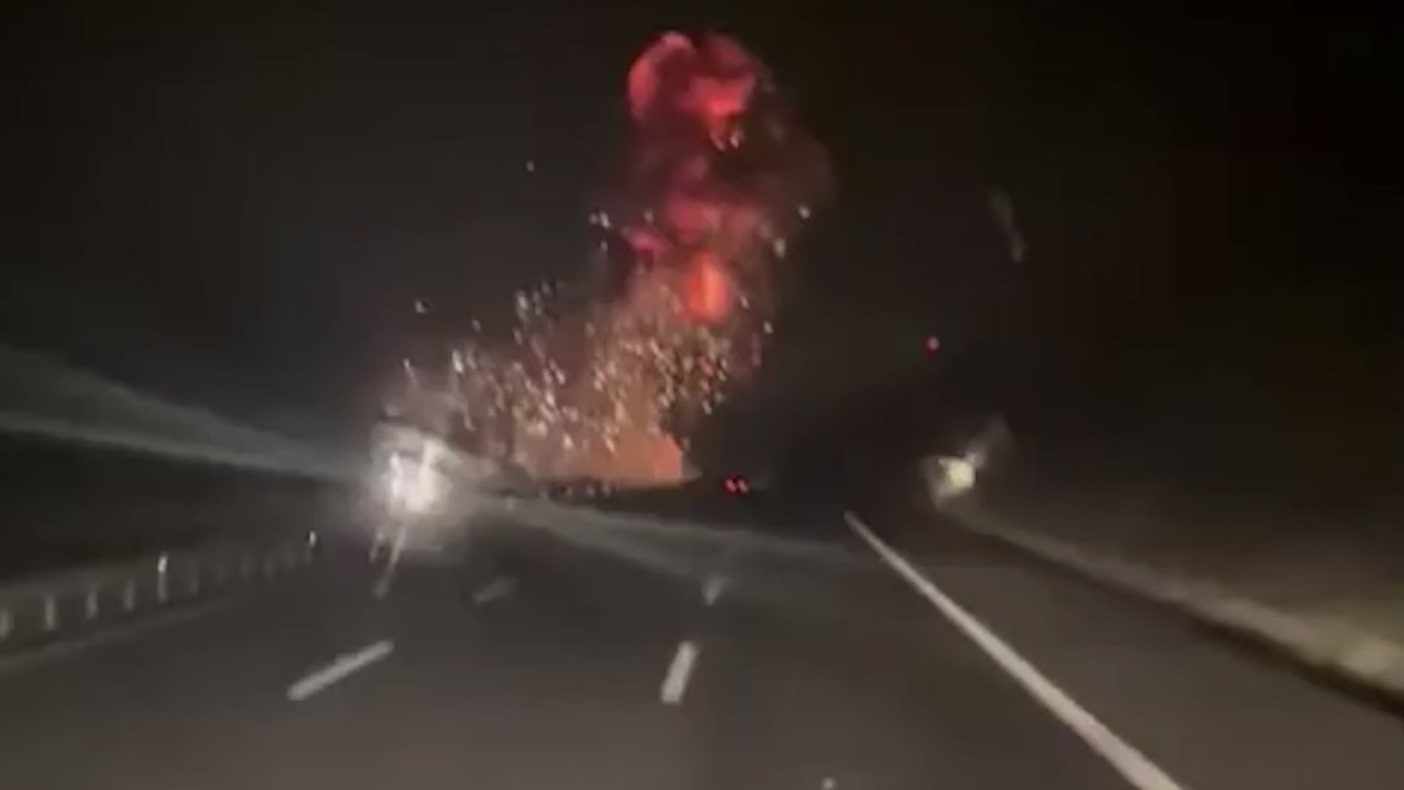 Опубликовано видео крушения истребителя F-16 в турецком Балыкесире