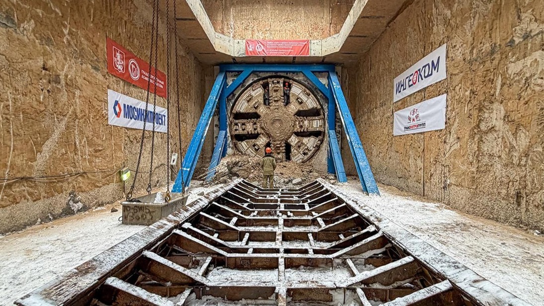 Собянин: Завершена проходка двух тоннелей на Рублево-Архангельской линии метро