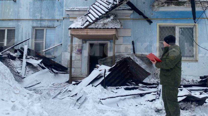 СК возбудил дело после взрыва газа в квартире дома в подмосковной Икше