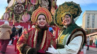 Столица встречает Масленицу