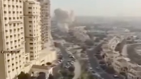 Беспилотник упал в эмирате Рас-эль-Хайма в ОАЭ (видео)