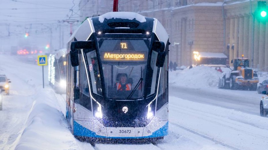 Поставка еще 50 современных трамваев «Львенок-Москва» началась в столице