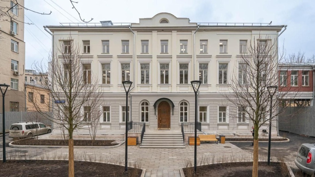 Реставраторы восстановили особняк мецената Хлудова в Хомутовском тупике