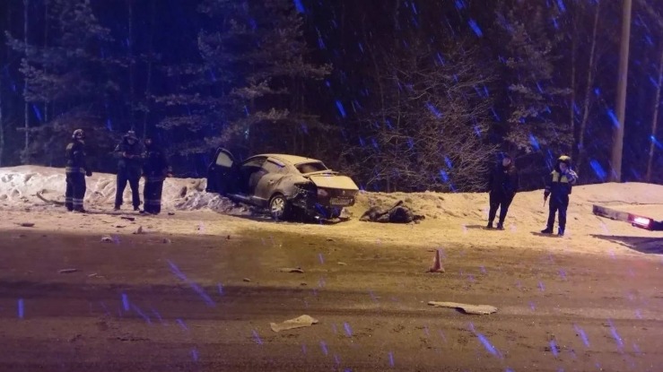 МВД показало видео с места ДТП, в котором погибли Ведунова и ее дочь