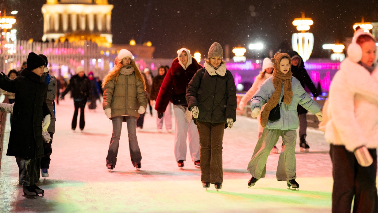 Сергунина рассказала о популярных у москвичей площадках для зимнего отдыха