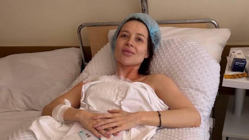 Луис Сквиччиарини показал первое фото Лерчек после химиотерапии