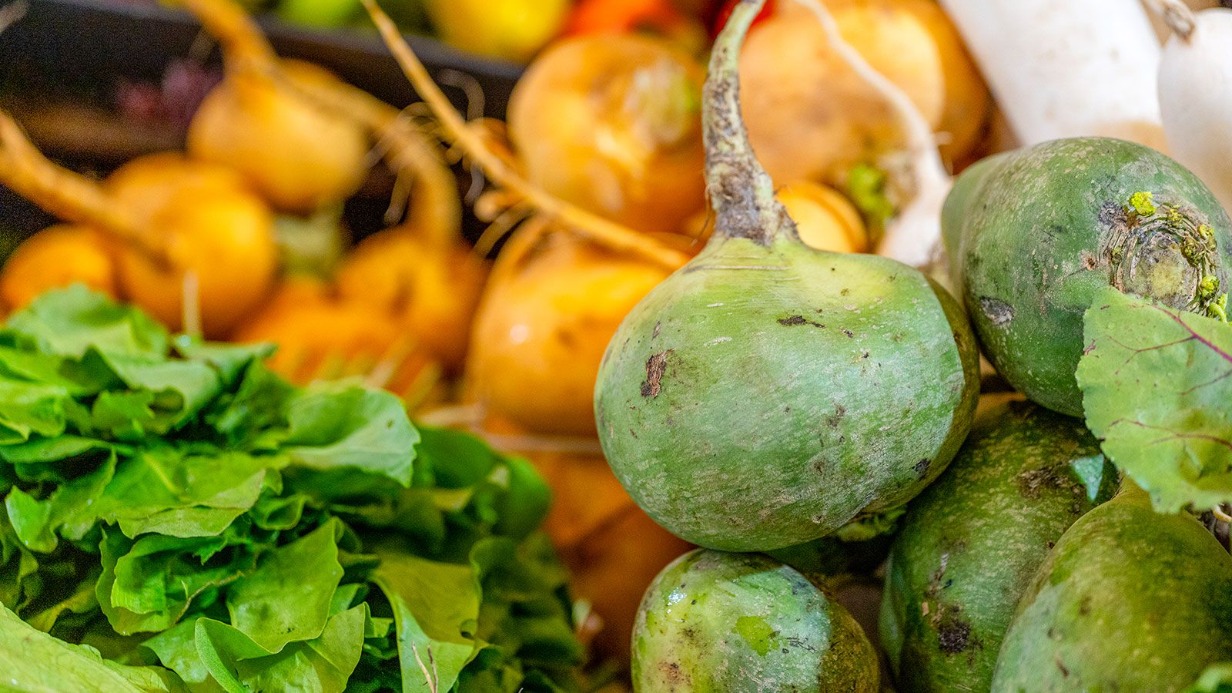 На московских ярмарках можно найти постные продукты, распространенные на Руси