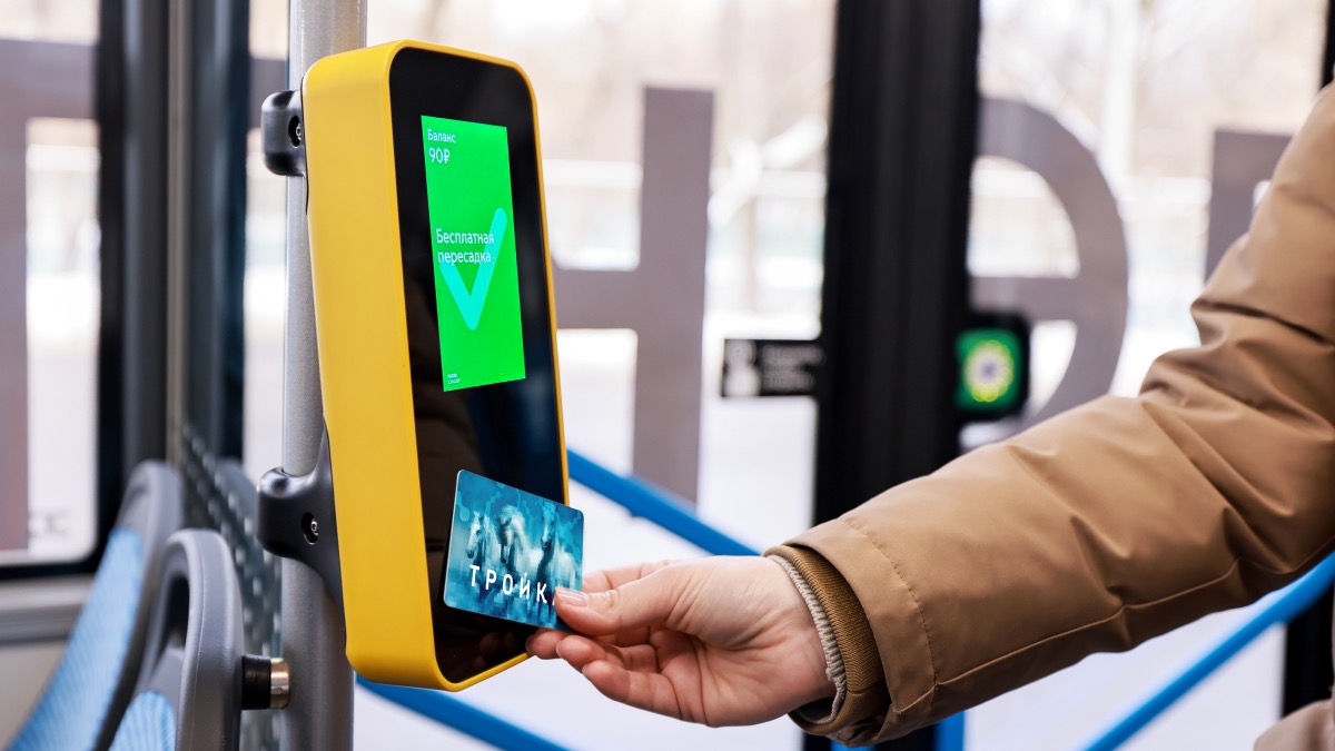 Более 1,8 миллиона бесплатных пересадок совершили пассажиры на наземном транспорте зимой