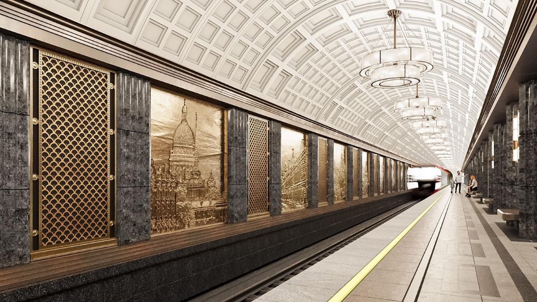 Собянин рассказал о строительстве станции «Достоевская» Кольцевой линии метро